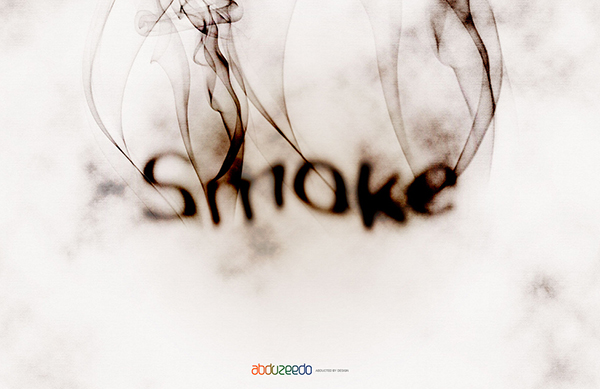 Smoke Type in Photoshop in 10 Steps